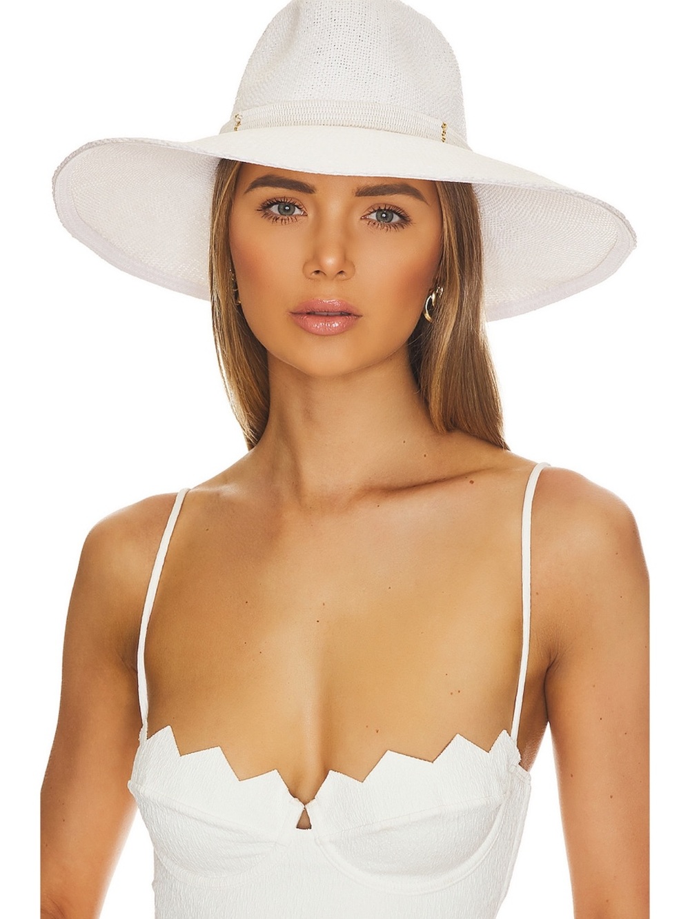 Nikki Beach Saylor Hat in White